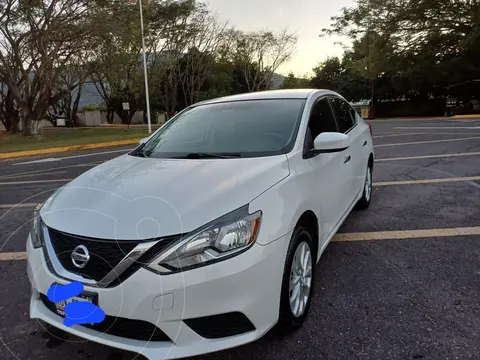 Nissan Sentra Sense usado (2017) color Blanco precio $213,000