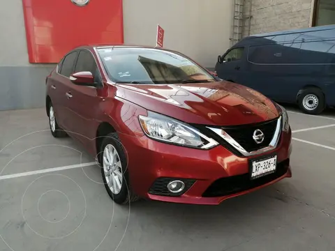 Nissan Sentra Advance usado (2018) color Rojo financiado en mensualidades(enganche $84,000 mensualidades desde $5,509)