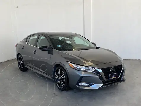 Nissan Sentra SR Bi-tono Aut usado (2020) color Gris financiado en mensualidades(enganche $85,731 mensualidades desde $6,610)