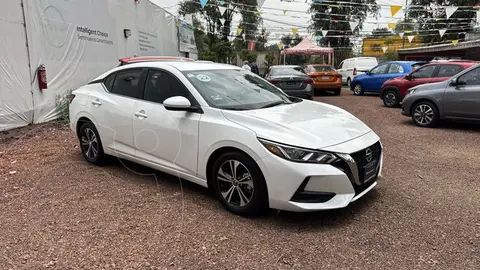 Nissan Sentra Sense Aut usado (2022) color Blanco precio $309,000