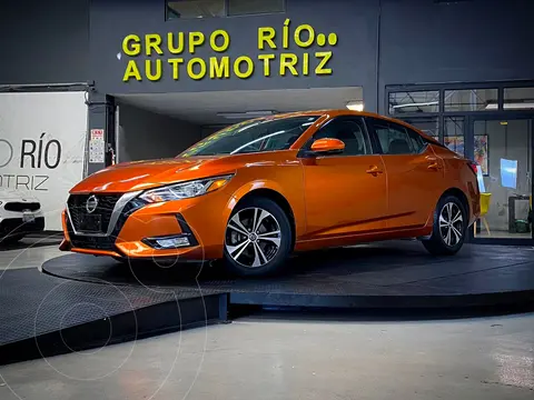 Nissan Sentra Advance usado (2020) color Naranja precio $299,000