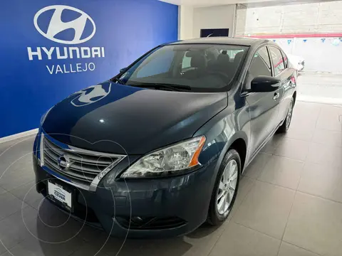 Nissan Sentra Advance usado (2016) color Azul financiado en mensualidades(enganche $49,719 mensualidades desde $4,328)