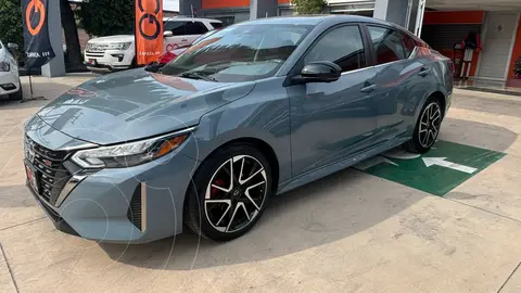 Nissan Sentra SR usado (2024) color Azul financiado en mensualidades(enganche $114,450 mensualidades desde $8,752)