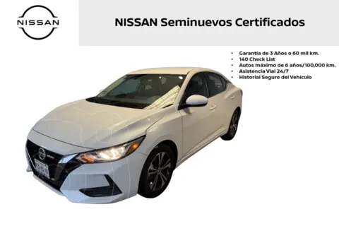 Nissan Sentra Sense usado (2023) color Blanco precio $305,000