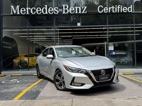 Nissan Sentra Advance usado (2023) color plateado precio $348,000