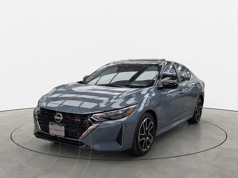 Nissan Sentra SR CVT usado (2025) color Gris financiado en mensualidades(enganche $94,600 mensualidades desde $9,332)