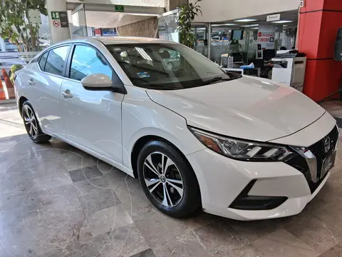 Nissan Sentra Sense Aut usado (2023) color Blanco financiado en mensualidades(enganche $129,162 mensualidades desde $5,434)