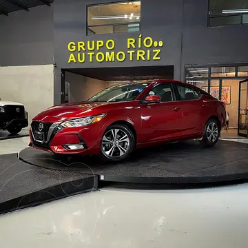 Nissan Sentra Advance usado (2021) color Rojo precio $315,000