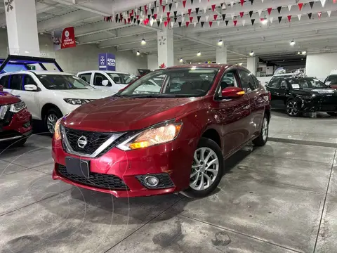Nissan Sentra Advance Aut usado (2018) color Rojo precio $194,900