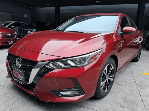 Nissan Sentra Advance usado (2022) color NIS ROJO BURDEOS financiado en mensualidades(enganche $77,662 mensualidades desde $5,939)