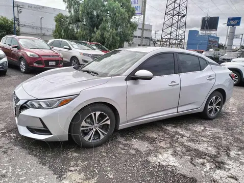 Nissan Sentra Sense usado (2023) color Plata financiado en mensualidades(enganche $70,560 mensualidades desde $7,698)