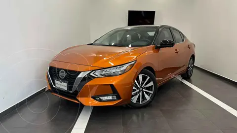Nissan Sentra Exclusive Aut usado (2020) color Naranja precio $345,000