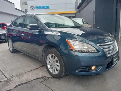 Nissan Sentra Advance Aut usado (2015) color Azul precio $165,000