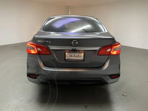 Nissan Sentra Sense Aut usado (2017) color Gris financiado en mensualidades(enganche $46,000 mensualidades desde $5,800)