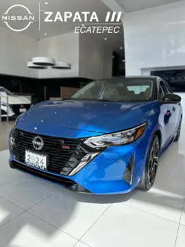 Nissan Sentra SR Platinum Aut nuevo color Azul Zafiro financiado en mensualidades(enganche $163,170 mensualidades desde $9,114)