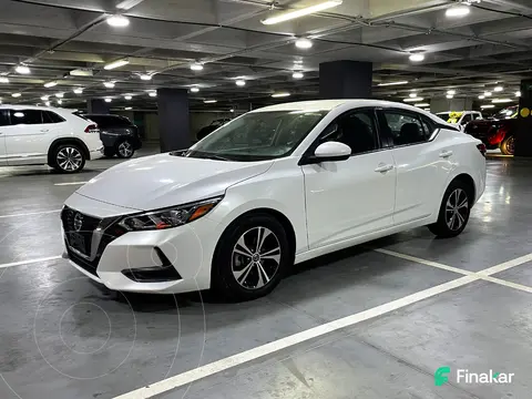 Nissan Sentra Sense Aut usado (2023) color Blanco precio $315,000