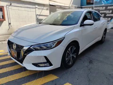 Nissan Sentra Advance usado (2023) color Blanco financiado en mensualidades(enganche $95,375 mensualidades desde $7,293)