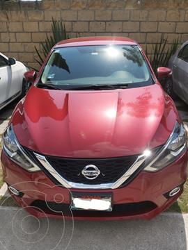 Nissan Sentra Advance usado (2018) color Rojo Burdeos precio $220,000