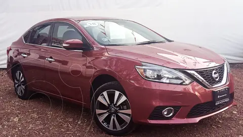 Nissan Sentra Exclusive Aut usado (2018) color Rojo precio $255,000