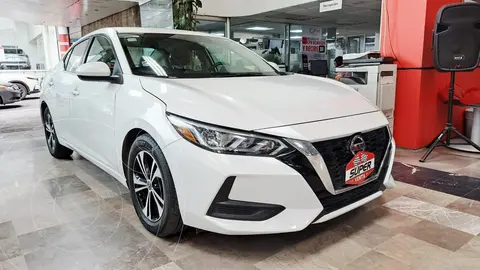 Nissan Sentra Sense Aut usado (2023) color Blanco financiado en mensualidades(enganche $119,348 mensualidades desde $6,416)