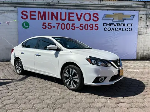  Nissan Sentra Exclusive Aut usado (2018) color Blanco precio $301,000