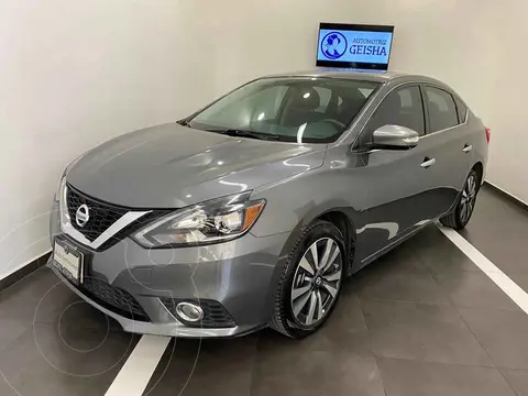 Nissan Sentra Exclusive Aut NAVI usado (2019) color Gris financiado en mensualidades(enganche $65,120 mensualidades desde $6,424)