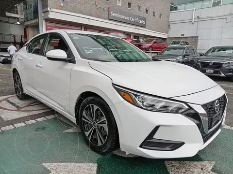 Nissan Sentra Sense Aut usado (2023) color Blanco financiado en mensualidades(enganche $116,622 mensualidades desde $4,907)