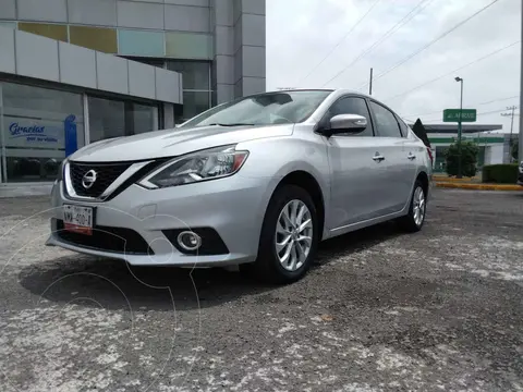 Nissan Sentra Advance usado (2018) color Plata financiado en mensualidades(enganche $40,320 mensualidades desde $4,399)
