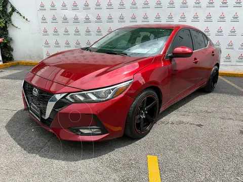 Nissan Sentra Advance usado (2020) color Rojo precio $240,000