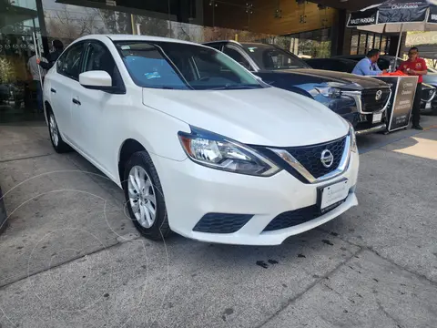 Nissan Sentra Sense usado (2018) color Blanco precio $215,000