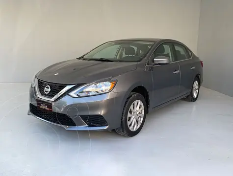 Nissan Sentra Sense Aut usado (2018) color Gris precio $199,000