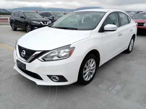 Nissan Sentra Advance Aut usado (2017) color Blanco financiado en mensualidades(enganche $57,500 mensualidades desde $5,882)