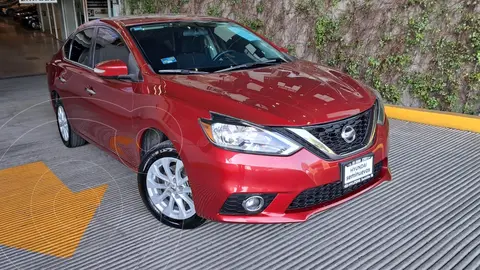 Nissan Sentra Sense usado (2018) color Rojo precio $180,000