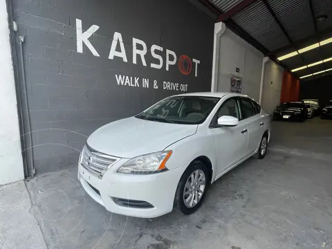 Nissan Sentra Sense Aut usado (2015) color Blanco precio $139,900