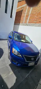 Nissan Sentra SR NAVI Aut usado (2015) color Azul precio $163,000