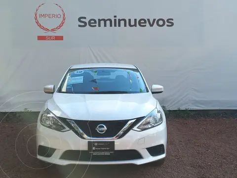 Nissan Sentra Sense usado (2019) color Blanco precio $280,000