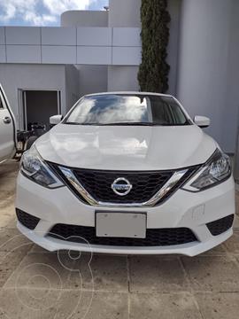 Nissan Sentra Sense Aut nuevo color Blanco financiado en mensualidades(enganche $50,000)