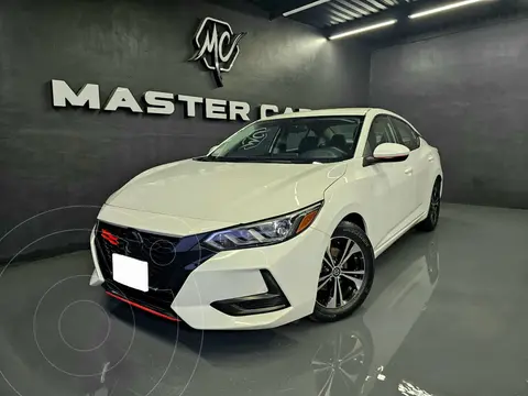 Nissan Sentra Sense Aut usado (2021) color Blanco precio $299,000