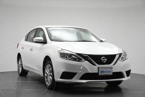 Nissan Sentra Sense usado (2019) color Blanco financiado en mensualidades(enganche $55,600 mensualidades desde $4,374)