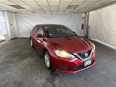 Nissan Sentra Sense usado (2019) color Rojo precio $229,800