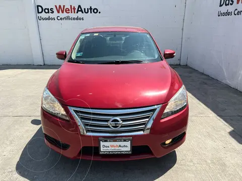 Nissan Sentra Advance Aut usado (2015) color Rojo precio $214,900