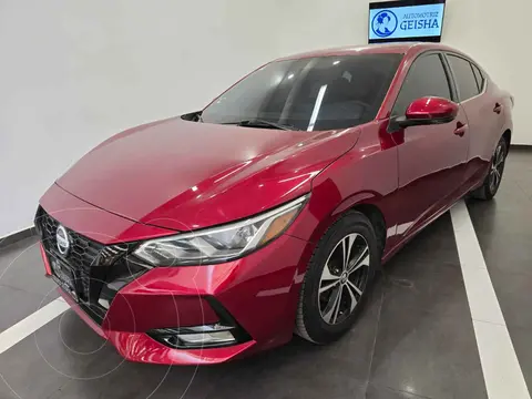 Nissan Sentra Advance usado (2020) color Rojo precio $280,000