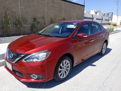 Nissan Sentra Advance usado (2017) color Rojo precio $195,000