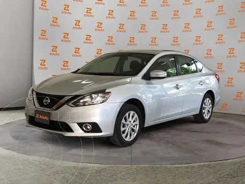 Nissan Sentra Advance Aut usado (2019) color Plata financiado en mensualidades(enganche $66,975 mensualidades desde $4,018)