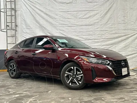 Nissan Sentra Sense Aut usado (2024) color Rojo precio $369,000