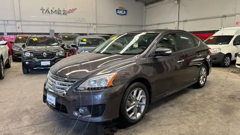 Nissan Sentra SR NAVI Aut usado (2016) color Gris precio $195,000