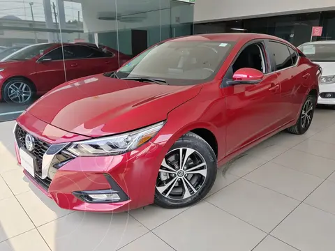 Nissan Sentra Advance usado (2023) color Rojo precio $380,000