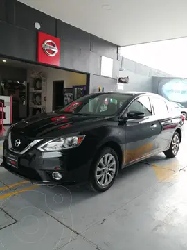 Nissan Sentra Advance usado (2018) color Negro financiado en mensualidades(enganche $52,600)