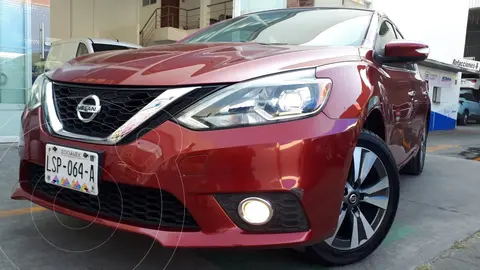 Nissan Sentra Exclusive Aut usado (2018) color Rojo Cobrizo precio $239,000