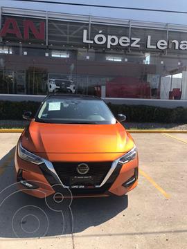foto Nissan Sentra Exclusive Bi-tono Aut usado (2020) color Naranja precio $401,900